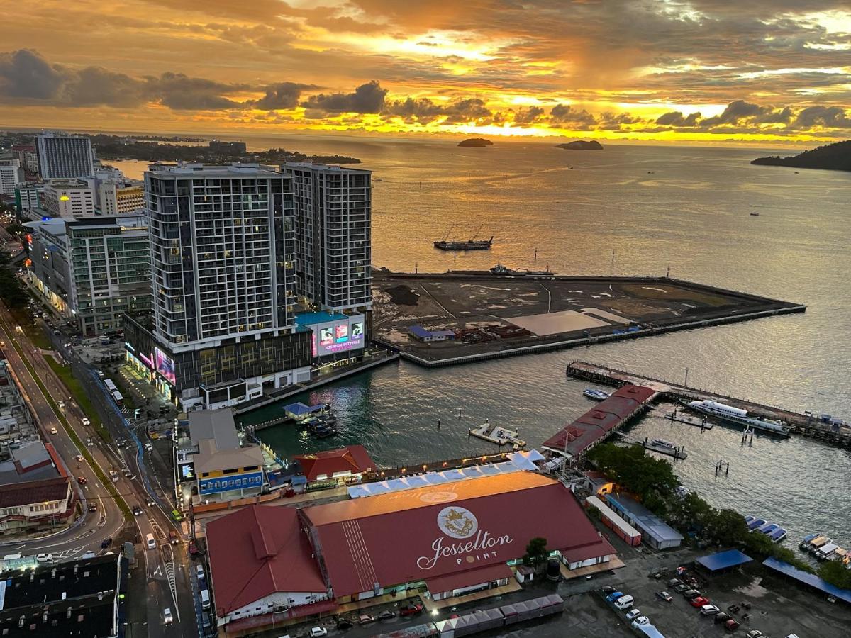 Jesselton Point Seaview Homestay Kota Kinabalu Esterno foto