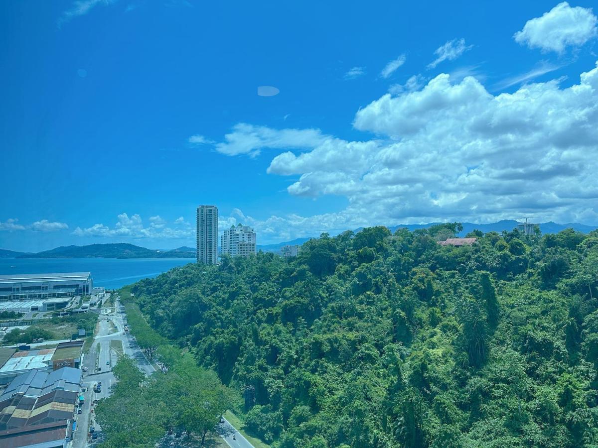 Jesselton Point Seaview Homestay Kota Kinabalu Esterno foto